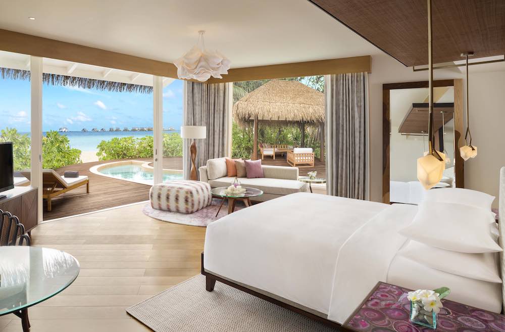 Two-Bedroom Duplex Beach Pool Villa at JW Marriott Maldives Resort & Spa thumbnail 2